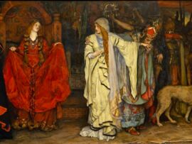 Edwin Austin Abbey, King Lear, Act I, Scene I (commons.wikimedia)