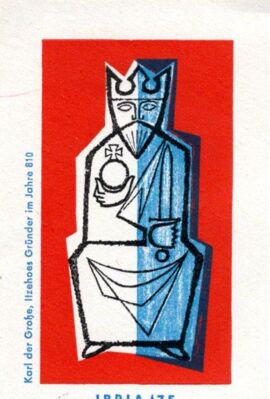 Briefumschlag zur Jubiläumsaustellung der Vereins der Briefmarkenfreunde von Itzehoe 1975 (Archiv Neu)